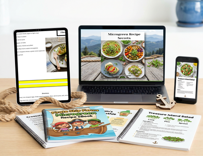 Microgreen Recipe Secrets - Pirate Ship Farms