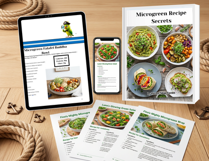 Microgreen Recipe Secrets - Pirate Ship Farms