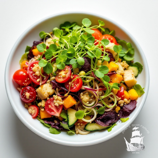 The Seven Seas Salad Box - Pirate Ship Farms